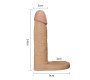 Lovetoy Dildo The Ultra Soft Double 5.8 Flesh