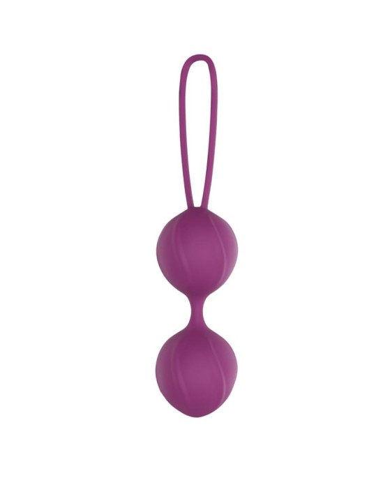 Engily Ross Garbo Double Kegel Ball Silicone Purple