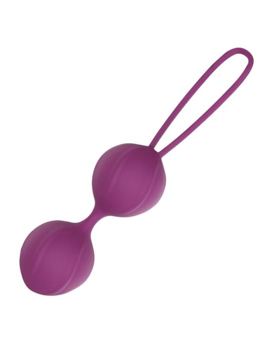 Engily Ross Garbo Double Kegel Ball Silicone Purple