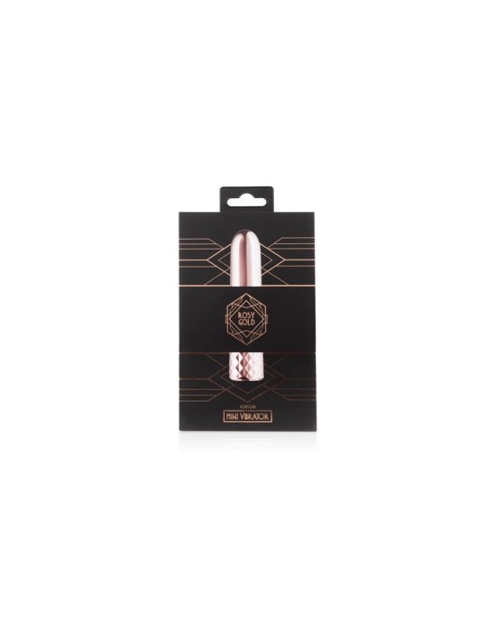 Rosy Gold Mini Bullet Vibrator Rozā