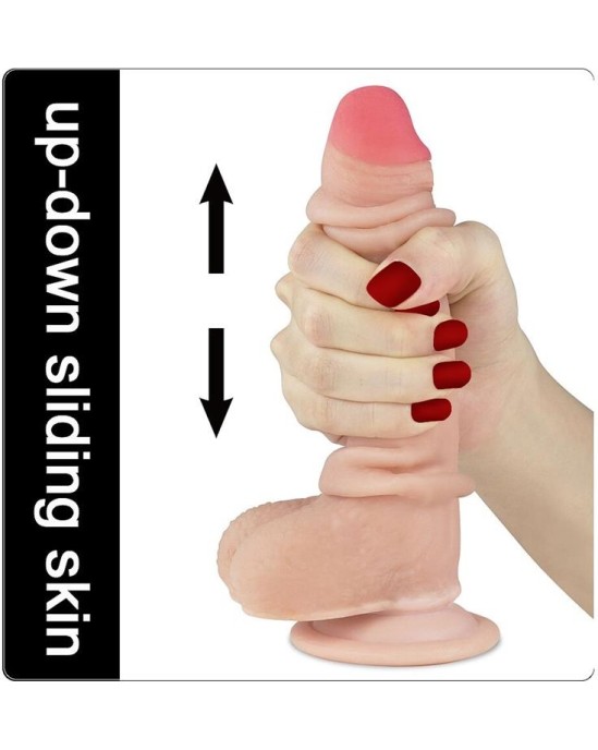 Lovetoy Dildo Sliding 7 Flesh