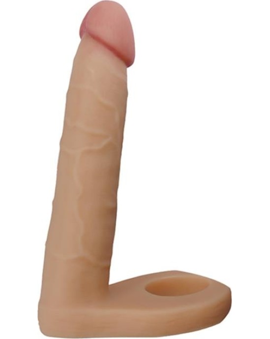 Lovetoy Dildo The Ultra Soft Double 6.25 Flesh