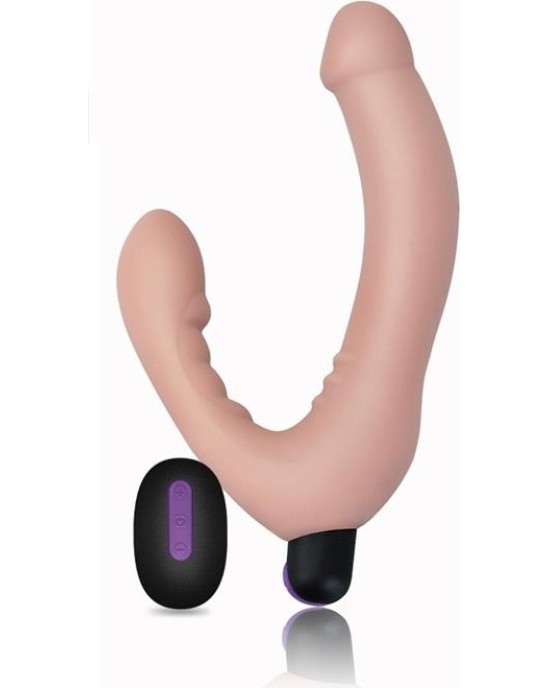 Lovetoy Strapless Doble Dildo Silicone USB