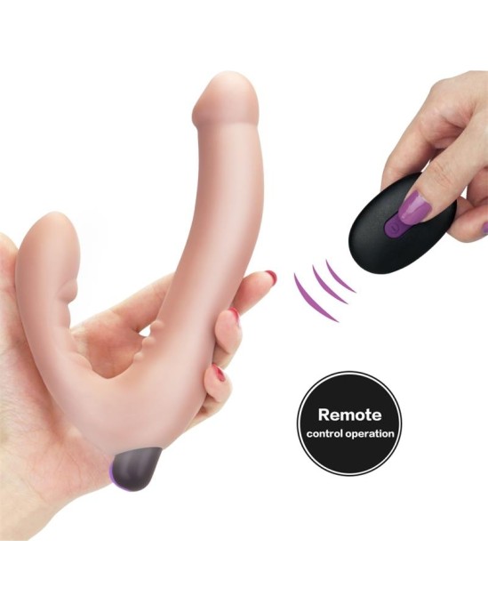 Lovetoy Bez lencītēm dubultā dildo silikona USB