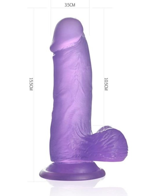 Lovetoy Dildo Jelly Studs 6 Purple