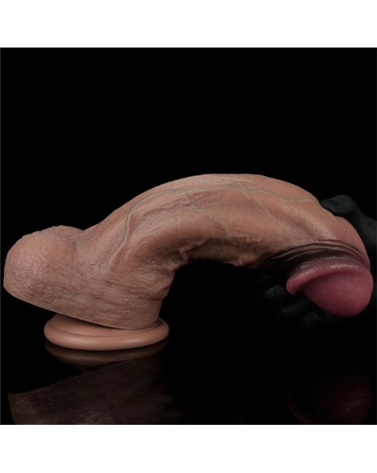 Lovetoy Dildo Dual Layered Silicone XXL 11