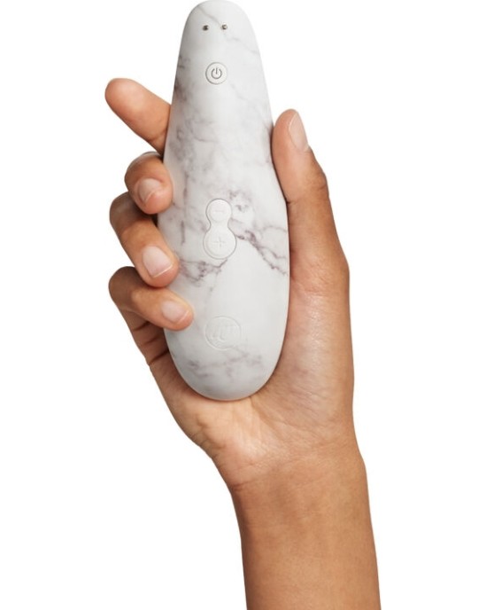 Womanizer MARILYN MONROE CLASSIC 2 CLITORAL STIMULATOR WHITE MARBLE