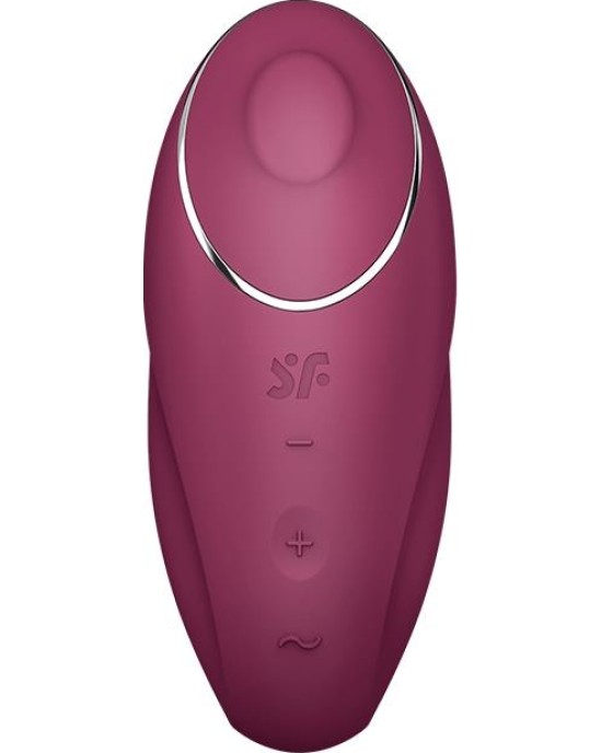 Satisfyer Pieskarieties un Climax 1 Vibrators un pieskarieties Red