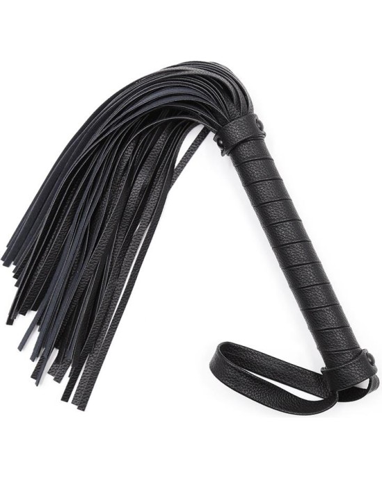 Latetobed Bdsm Line Classic Flogger 42 cm Melns