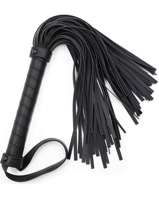 Latetobed Bdsm Line Classic Flogger 42 cm Melns