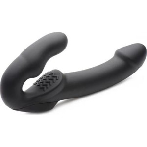 Strap U Evoke Vibrating Strap-On Black