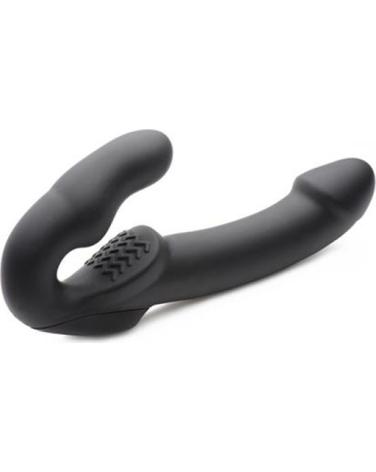 Strap U Evoke Vibrating Strap-On Black