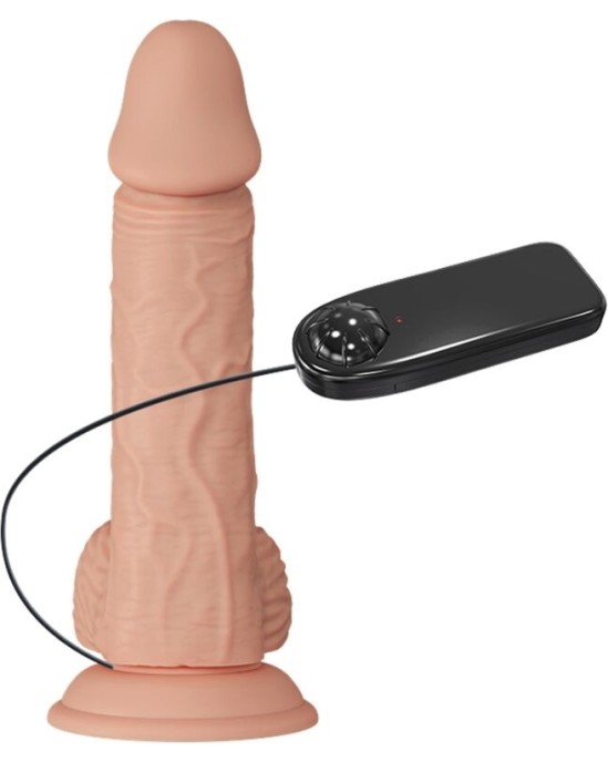 Baile Dildos BAILE — SKAISTĀS VIBRĀCIJAS CATOBLEPAS 20,6 CM NATURAL