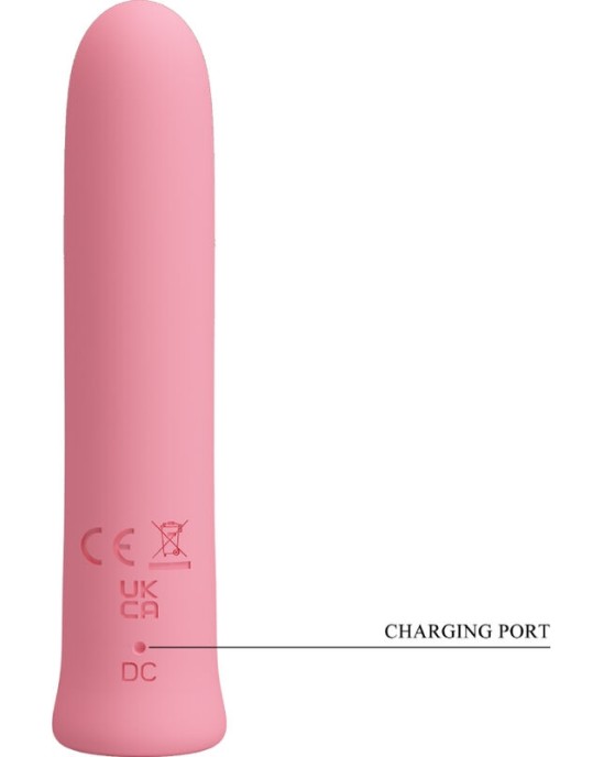 Pretty Love Flirtation PRETTY LOVE — CURTIS MINI SUPER POWER VIBRATOR 12 ROZA SILIKONA VIBRĀCIJAS