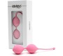 Rimba Toys Kegel Balls Briseles gaiši rozā