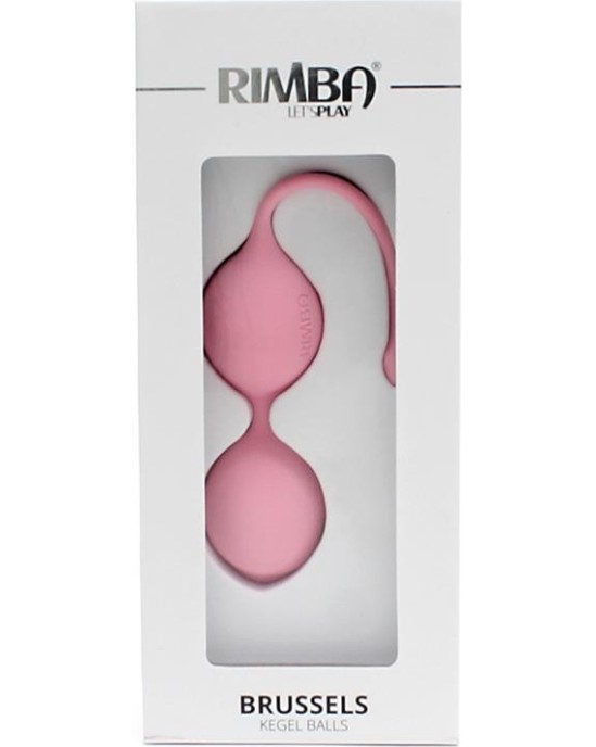 Rimba Toys Kegel Balls Briseles gaiši rozā