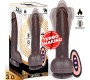 Centauro Severo Realistic Turbo Shaking Dildo Thrusting, 360 Rotation Remote Control Heat Effect