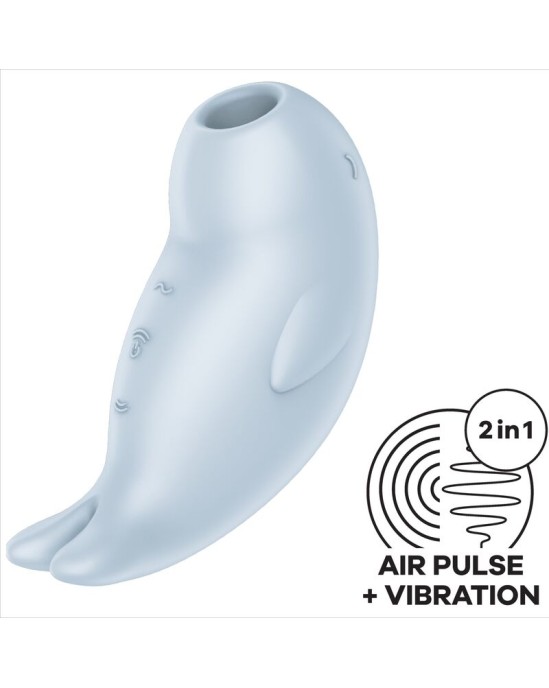 Satisfyer Air Pulse APMIERINĀTĀJS — DRĪZ APZĪMĒJIET KLITORA SŪCĒJU