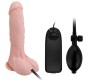 Baile Vibrators INFLATABLE AND VIBRATING REALISTIC DILDO 18.8 CM