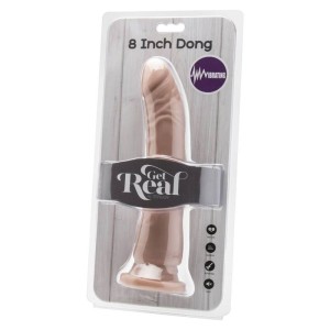 Get Real DONG 20,5 CM VIBRĒJOŠA ĀDA