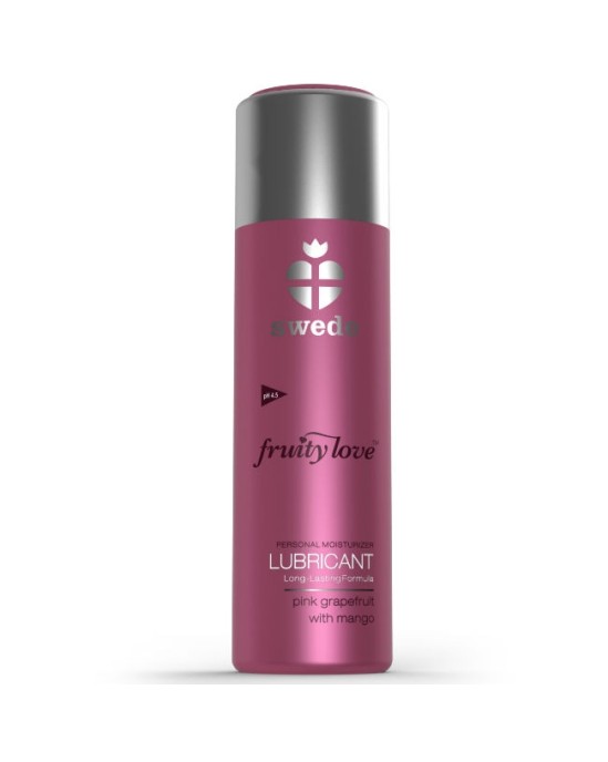 Swede FRUITY LOVE LUBRIKANTS ROZĀ GREIPFRŪTS AR MANGO 100 ml