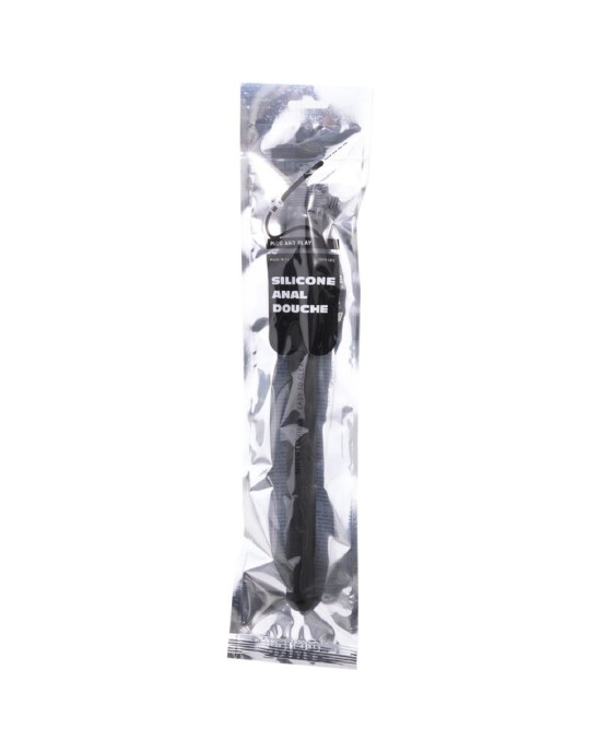 All Black MEGA RIPPLE SHOWER ANAL SILICONE 28.5 CM