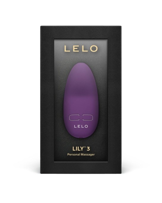 Lelo ПЕРСОНАЛЬНЫЙ МАССАЖЕР LILY 3 - ТЕМНО-СЛИВА