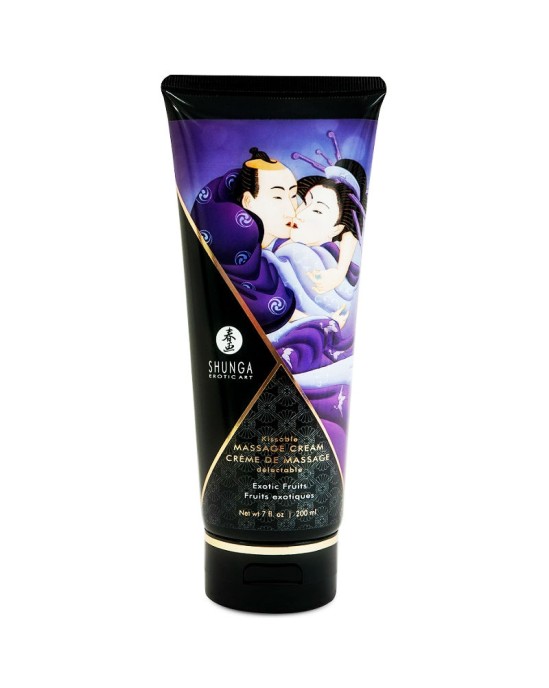 Shunga Massage Cream ШУНГА - КРЕМ-МАССАЖНЫЙ ЭКЗОТИЧЕСКИЕ ФРУКТЫ 200 МЛ