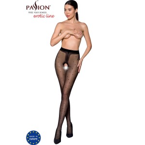 Passion Woman Garter & Stock PASSION — TIOPEN 018 STOCKING BLACK 1/2 (20 DEN)