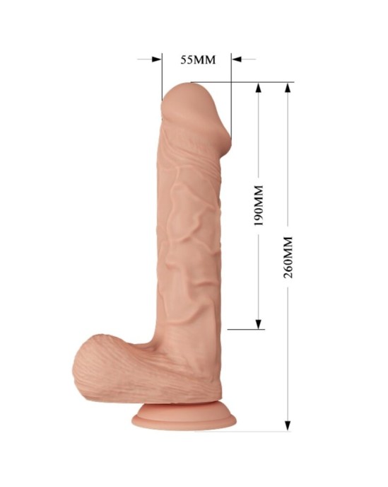 Baile Dildos SKAISTA SATIKŠANĀS BERQRISI TRUSTING 26 CM - MIESA