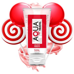 Aqua Travel LOLLIPOP FAVOUR LUBRIKANTS UZ ŪDENS BĀZES LUBRIKANTS - 50 ML