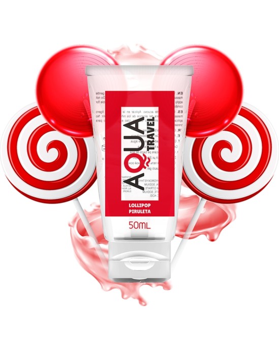 Aqua Travel LOLLIPOP FLAVOUR WATERBASED LUBRICANT - 50 ML