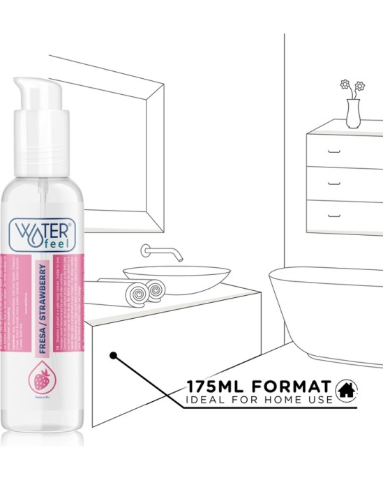 Waterfeel STRAWBERRY WATER BASED LUBRICANT 175 ML