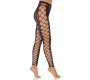 Leg Avenue Hosiery LEG AVENUE FOOTLESS CROTHLESS TIGHTS ONE SIZE