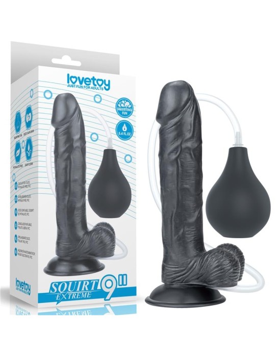 Lovetoy Dildo Squirting 10 Black