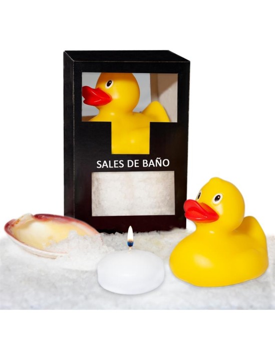 Diverty Sex Set Bath Salts Coconut Duck, Candle and Shell 150 gr