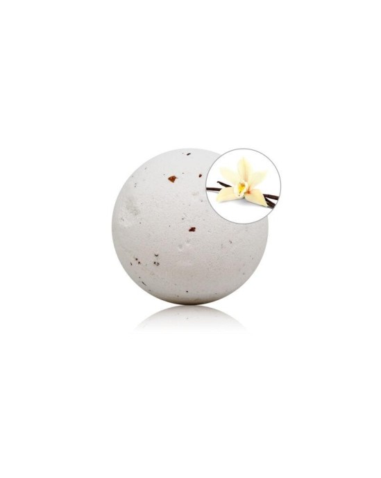 Taloka Vanilla Scented Bath Bomb with Rose Petals 150 gr