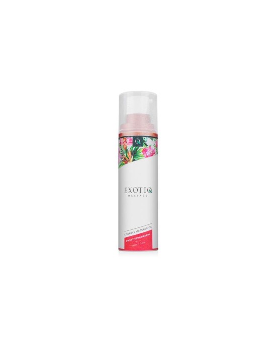 Exotiq Masāžas eļļa Sweet Strawberry - 100 ml