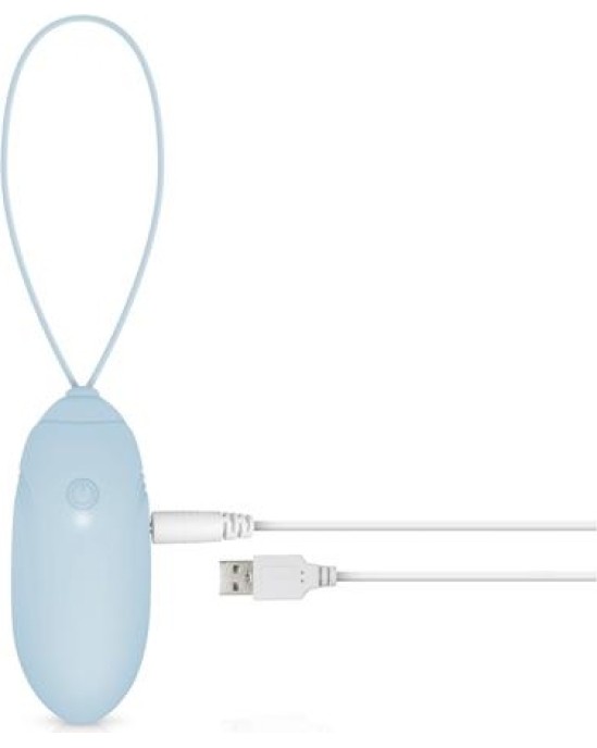 Luv Egg Vibrating Egg USB Blue