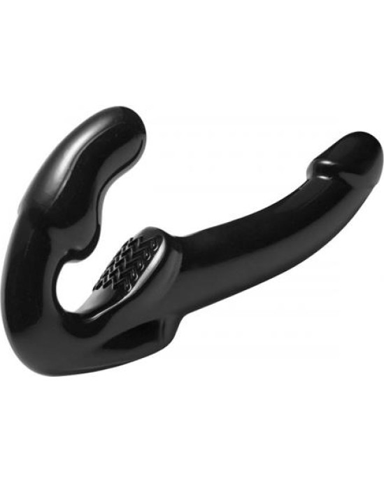 Strap U Revolvera siksna bez siksnām G-Spot Dildo Black