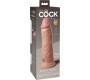 King Cock ELITE - REĀLISTS SILIKONA DILDO 20,3 CM