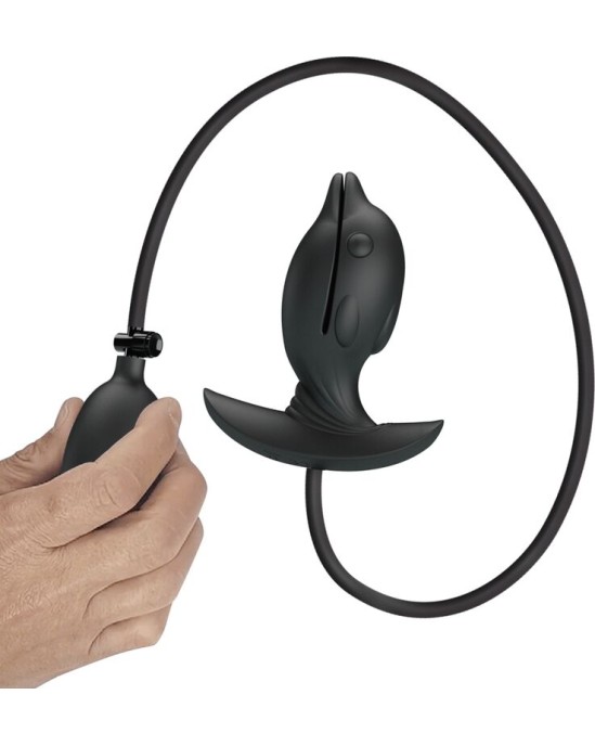 Pretty Love Bottom PRETTTY LOVE - PIEPŪŠAMS UN UZLĀDĒJAMS DELFIN ANĀLAIS SPRIEĶIS