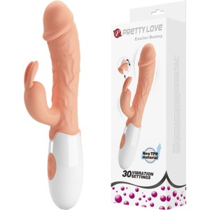 Pretty Love Flirtation PRETTY LOVE - LIELDIENU ZAĶA VIBRATORS AR STIMULATORU