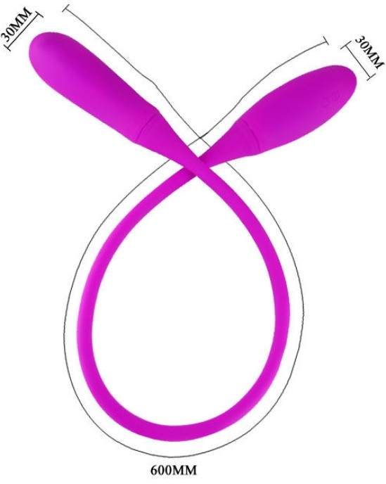 Pretty Love Smart PRETTY LOVE — SMART SNAKY VIBE VIBRATOR 7 V + 3 TICKING