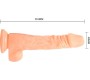 Baile Vibrators BAILE - REALISTIC COCK DILDO WITH VIBRATION