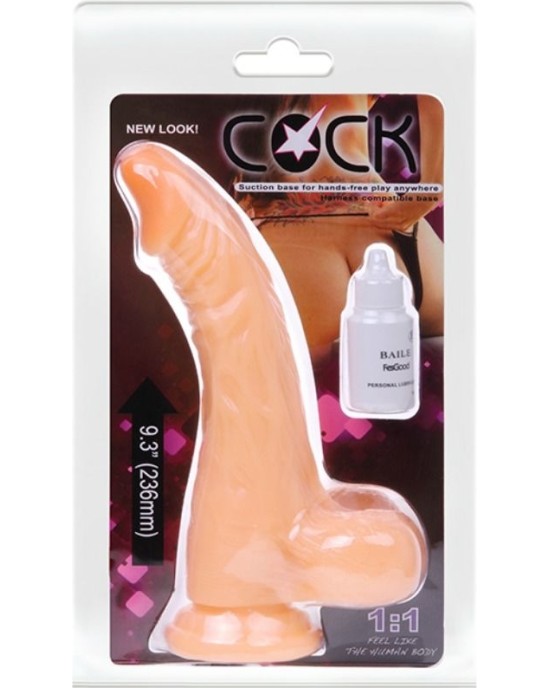 Baile Vibrators BAILE - REALISTIC COCK DILDO WITH VIBRATION