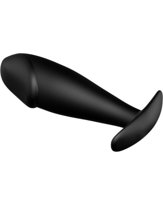 Pretty Love Bottom PRETTY LOVE - ANAL PLUG SILICONE PENIS FORM BLACK