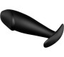 Pretty Love Bottom PRETTY LOVE - ANAL PLUG SILICONE PENIS FORM BLACK