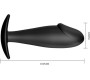 Pretty Love Bottom PRETTY LOVE - ANAL PLUG SILICONE PENIS FORM BLACK