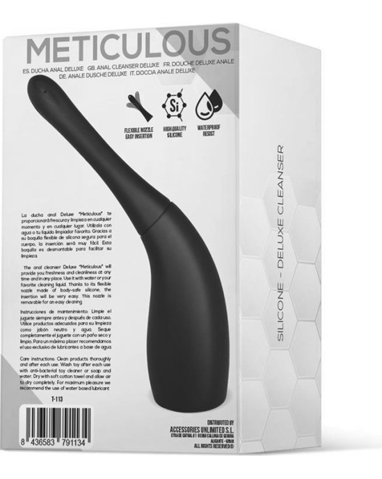 Tardenoche Meticulous Deluxe Cleaner Silicone Black